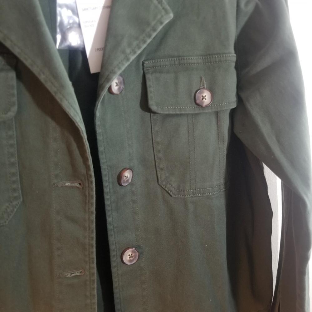 Sanctuary 2 Pocket Shaket Shirt Jacket - Picture 5 of 7